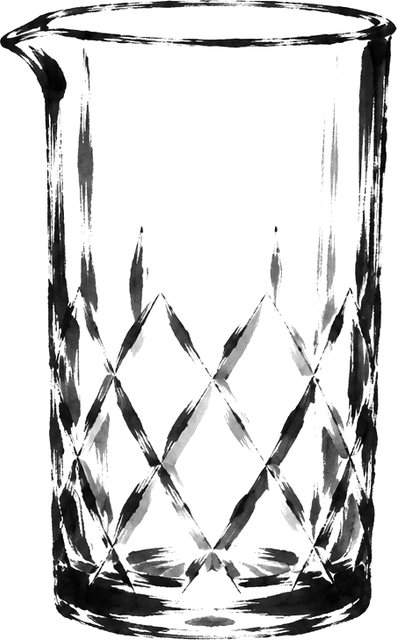 Mixing glass