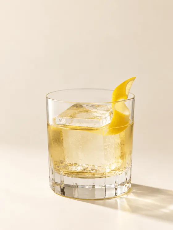 The Boulevardier — Break the spirit: bourbon.